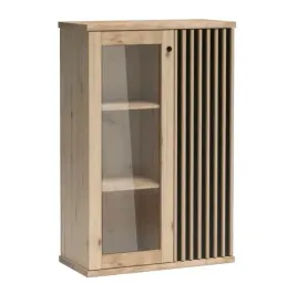 witryna-stojaca-864-cm-x-1319-cm-x-406-cm-do-salonu-dab-artisan-szklana