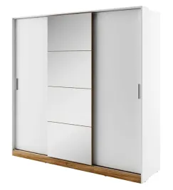 szafa-przesuwna-trzydrzwiowa-220-x-215-x-63-cm-biala-z-lustrem-dt-01