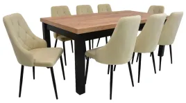 stol-z-krzeslami-8x-krzeslo-ik-09-bezowe-welurowe-stol-s-7-100x200-300-cm