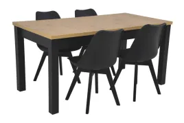 zestaw-4x-krzeslo-skandynawskie-stol-laminat