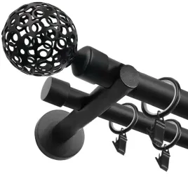 karnisz-metalowy-czarny-podwojny-loft-fi-25-19mm-340cm-rozne-wzory