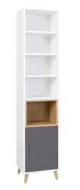 regal-41-190-40-cm-bialy-grafit-szary-dab-lefkas-system-mlodziezowy