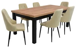 stol-z-krzeslami-6x-krzeslo-ik-09-bezowe-welurowe-stol-s-7-100x200-300-cm