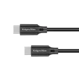kabel-krugerandmatz-usb-typ-c-usb-typ-c-25m-czarny-dlugosc-przewodu-2-5-m
