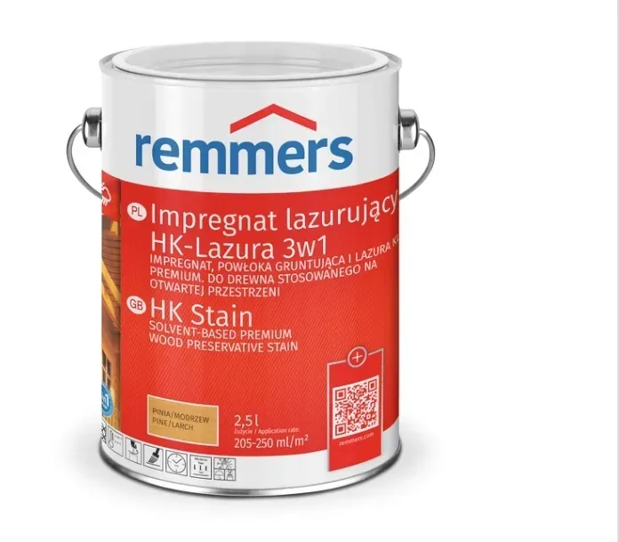 REMMERS HK-LASUR Pinia/modrzew 2,5L