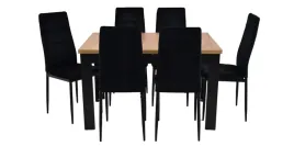 industrialny-zestaw-stol-rozkladany-6-czarnych-krzesel