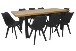krzesla-skandynawskie-czarne-i-stol-laminat-craft