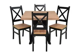 komplet-jadalniany-ideahome-90x90-190cm-4-krzesla-artisan