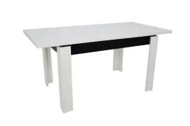 elegancki-stol-80x120-160cm-ideahome-bialy-czarny-laminat