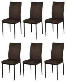 brazowe-krzesla-ik-10-6-szt-welurowe