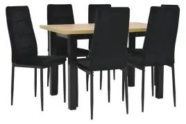 komplet-6-krzesel-metal-stol-80x80-160-rozkladany