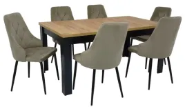 stol-z-krzeslami-6x-krzeslo-ik-09-szare-welurowe-stol-c-14-90x160-200-cm