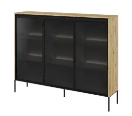 witryna-z-oswietleniem-150-cm-x-118-cm-x-34-cm-stojaca-dab-artisan-trend