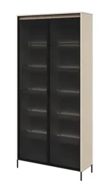 witryna-z-oswietleniem-92cmx-196cm-x34cm-stojaca-bez-piaskowy-trend-szklana