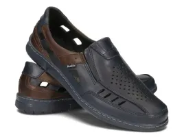 sandaly-meskie-buty-mokasyny-oddychajace-skorzane-casual-92-granatowe-43