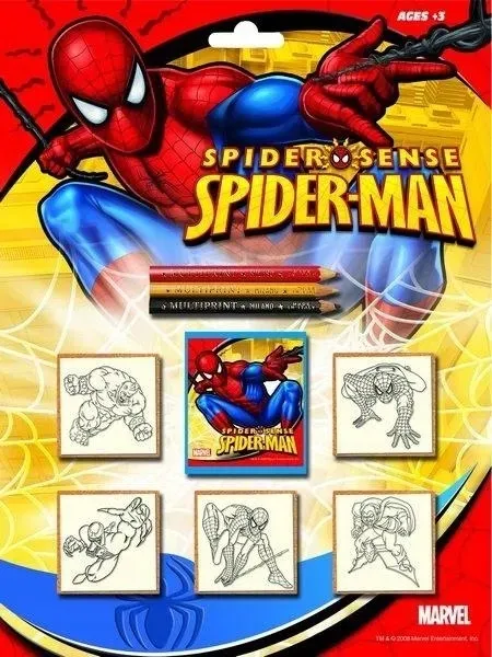 spiderman-pieczatki-5szt