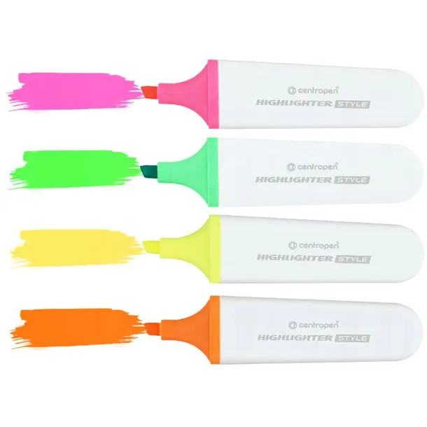 zakreslacz-fluo-4-kolory-waga-z-opakowaniem-0-01-kg