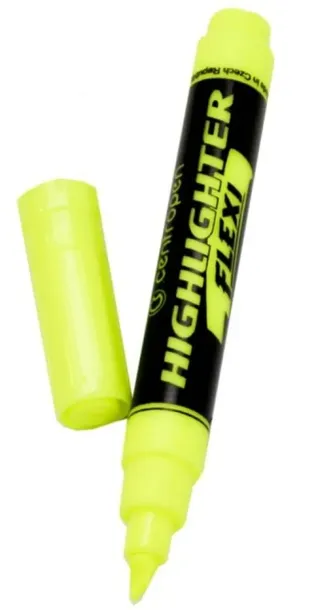 zakreslacz-flexi-8542-zolty-kolor-zolty