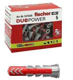 fischer-duopower-kolki-kolek-5x25-100-sztuk