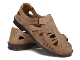 sandaly-na-rzepy-buty-meskie-oddychajace-skora-naturalna-260-brazowe-41
