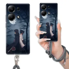 etui-do-xiaomi-redmi-note-13-pro-4g-case-sznurek-szary-naruto-itachi-wzory