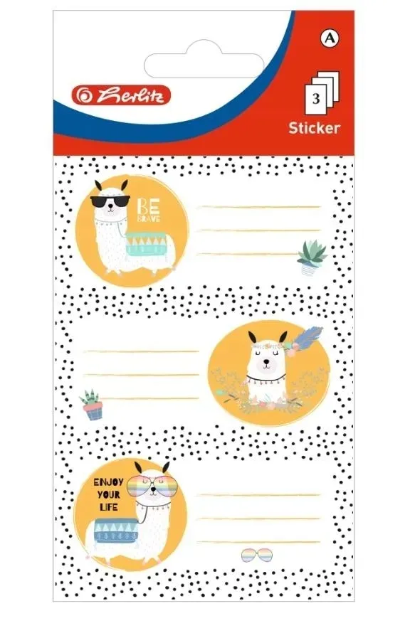 naklejki-a-szkolne-lama