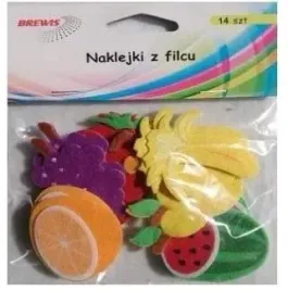 naklejki-z-filcu-owoce-14szt