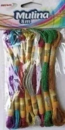 mulina-metalizowana-8m-8szt