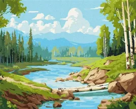malowanie-po-numerach-w-brzozowym-gaju-40x50cm