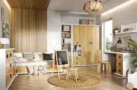 zestaw-mebli-do-pokoju-mlodziezowego-z-lozkiem-biel-polaczona-z-drewnem