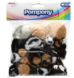 pompony-zwierzeta-54szt