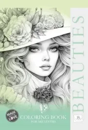 kolorowanka-kreatywna-a4-beauties-zielona-fresh