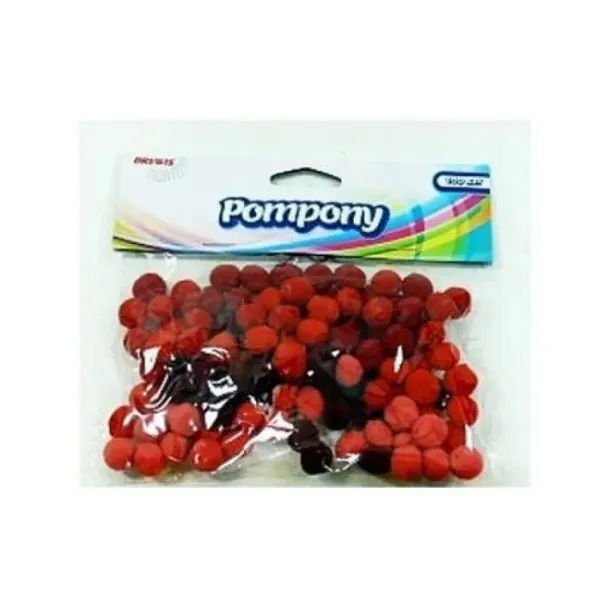 pompony-czerwone-10mm-100szt-srednica-1-cm