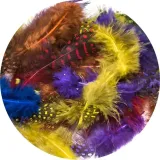 piorka-nakrapiane-mix-3g-stan-nowy