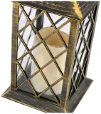 latarenka-ogrodowa-led-solarna-lampion-latarnia-znicz-brazowa-2v-35ma-stan-nowy-stan-opakowania-oryginalne