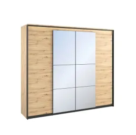 szafa-z-lustrem-do-sypialni-250x221x63-czterodrzwiowa-z-oswietleniem-quant
