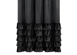 zaslona-gotowa-dani-140x270-czarna-falbany-na-tasmie-pozaciemniajaca-welwet