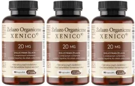 3-x-xenico-zelazo-organiczne-90-kaps-chelat-transport-tlenu-we-krwi-anemia