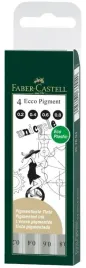 cienkopis-ecco-pigment-4szt-w-etui-faber-castell