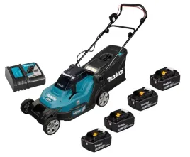 makita-aku-kosiarka-lxt-2x18v-36v-43cm-50l-4x6ah-bl1860-dc18rc-dlm432z