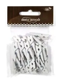 klamerki-drewniane-biale-30mm-25szt