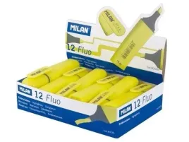 zakreslacz-fluo-plaski-zolty-12szt-milan