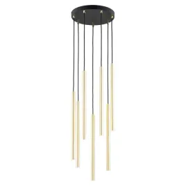 lampa-wiszaca-czarna-sofia-7-punktowa-g9-klosz-zloty-tuba-regulowana-zwis