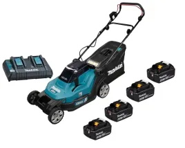 makita-aku-kosiarka-lxt-2x18v-36v-43cm-50l-4x6ah-bl1860-dc18rd-dlm432z