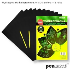 wydrapywanka-hologramowa-a4-zielona