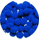 pompony-niebieskie-10mm-100szt-stan-nowy