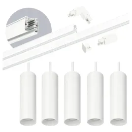 zestaw-szynowy-3-fazowy-szyna-1m-2m-5x-lampa-wiszaca-lacznik-l-bialy