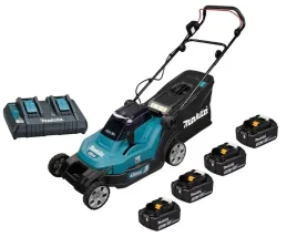 makita-aku-kosiarka-lxt-2x18v-36v-43cm-50l-4x5ah-bl1850-dc18rd-dlm432z