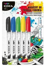 markery-do-obuwia-i-tkanin-5-kolorow-kidea