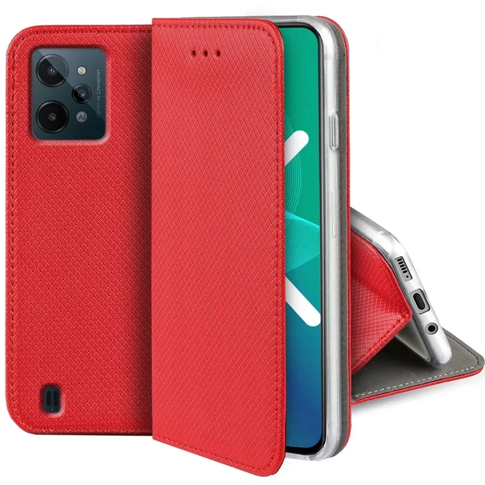 etui-smart-magnet-do-realme-c31-czerwone